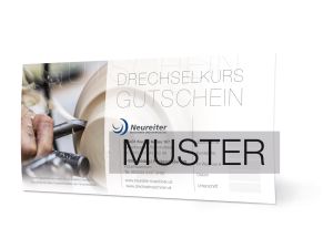 Drechselkurs-Gutschein 245,-