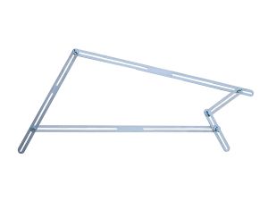 HEDUE Treppen-Winkelschablone (13-tlg.)