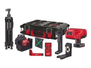 MILWAUKEE Kreuzlinienlaser 3 x 360° M12 3PLKIT-401P