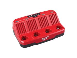 MILWAUKEE Ladegerät 4-fach M12 C4