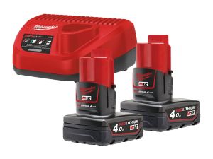 MILWAUKEE Akku Energy-KIT M12 NRG-402