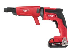 MILWAUKEE Akku-Trockenbauschrauber mit Magazinvorsatz M18 FSGC-202X  FUEL™ 