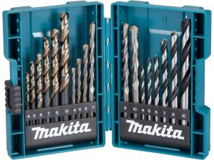MAKITA Bohrerkassette 18-teilig, 4 - 10 mm