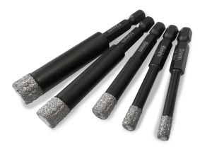MANDREX Diamantbohrer-Set TileXCut 5-teilig