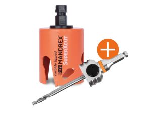 MANDREX MXqs Lochsägen SET SuperXcut Ø 68 mm