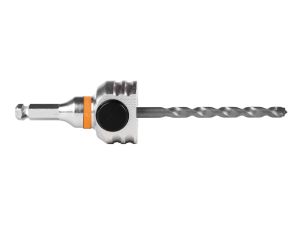 MANDREX MXqs Aufnahmedorn Sechskant 8,5 mm mit HM Zentrierbohrer 7 x 125 mm