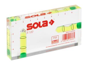 SOLA Klein-Wasserwaage R 100 grün
