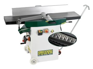 PT310 (400 V) mit Spiralmesser-Hobelwelle und Fahrwerk