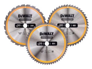 DEWALT Kreissägeblätter 305 mm 3er Pack