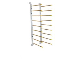 REHNEN Wandablage mit Teleskopstangen