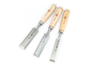 STUBAI Zimmermanns-Stemmeisen SET 3-teilig