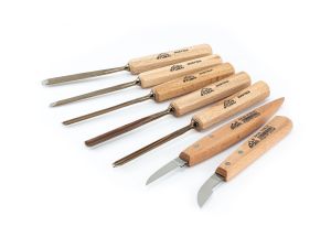 STUBAI Schnitzeisen SET 7-teilig