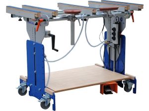 BARTH mobiler Arbeits- und Montagetisch VakuuCar+ easyMOTION
