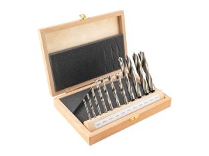 FISCH Holzspiralbohrer HSS SET 11-teilig
