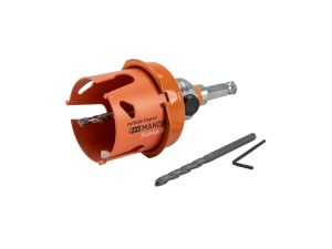 MANDREX MXqs Lochsägen SET SuperXcut Ø 68 mm & Lochrandsenker