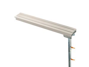 FELDER Tischverlängerung mit Abstützfuß, "F-Koppelung", Länge 1000 mm, Alu eloxiert