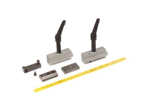 Aufnahmesystem für Ablänganschlag L 1.100 mm, auf FELDER-Formatschiebetisch Serie 6/7/700