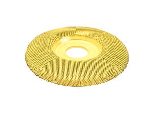 SABURRTOOTH 100 mm Frässcheibe, flach, fein/gelb