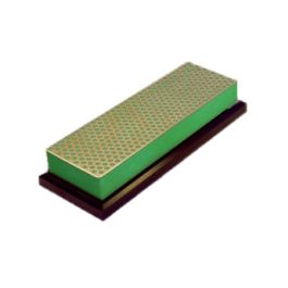 Diamantslijpsteen, 5 stuks messenslijpsteen met extra fijne/grove plaat en antislip basis, 400/600/800/1000/1200 korrel