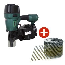 Prebena Druckluft Coilnagler 7F-CNW90 - Profi Nagler Mit 3600 Nägeln