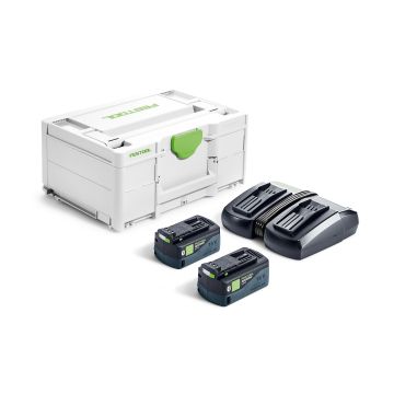 FESTOOL Energie-Set SYS 18V 2xHP5,0/TCL6DUO