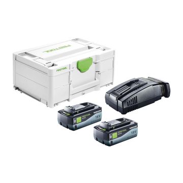 FESTOOL Energie-SET SYS 18V 2x8,0/SCA16
