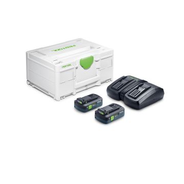 FESTOOL Energie-Set SYS 18V 2xTBX4/TCL6DUO