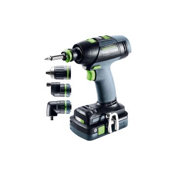 FESTOOL Akku-Bohrschrauber T 18+3 HPC 4,0 I-SET
