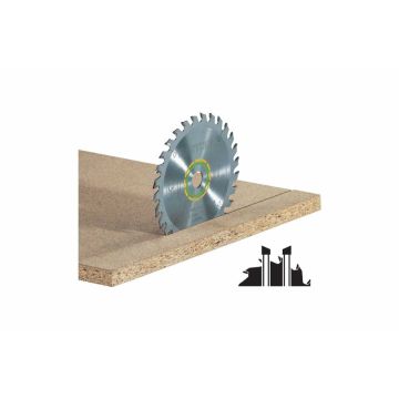 FESTOOL Universal-Sägeblatt 254x2,4x30 W40
