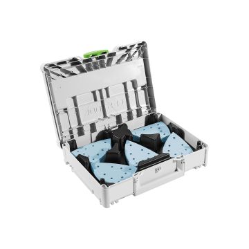 FESTOOL Schleifmittel-Systainer³ SYS-STF DELTA GR-Set Granat
