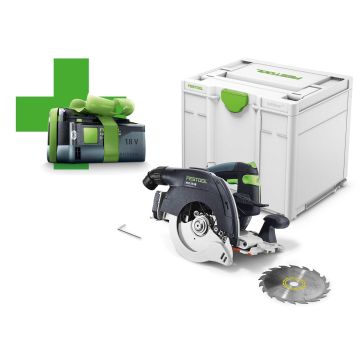 FESTOOL Akku-Handkreissäge HKC 55 EB-Basic-5,0