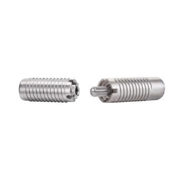 LAMELLO Verbinder SET Invis Mx2 inkl. Eindrehmutter 30 mm | 20 Paar 