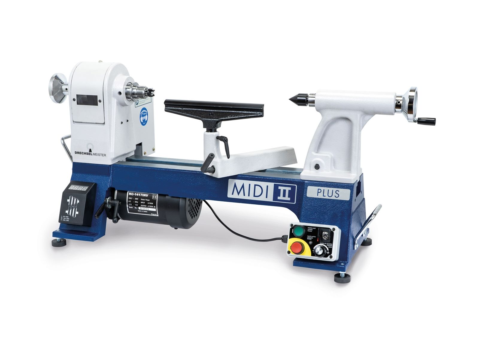 DRECHSELMEISTER MIDI 2 PLUS Tischdrechselbank