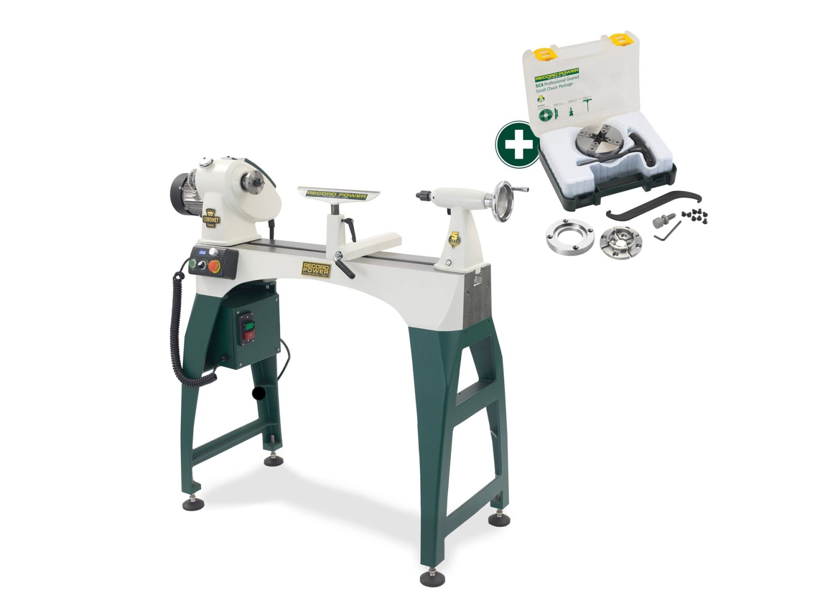 RECORD POWER ENVOY Drechselmaschine SET